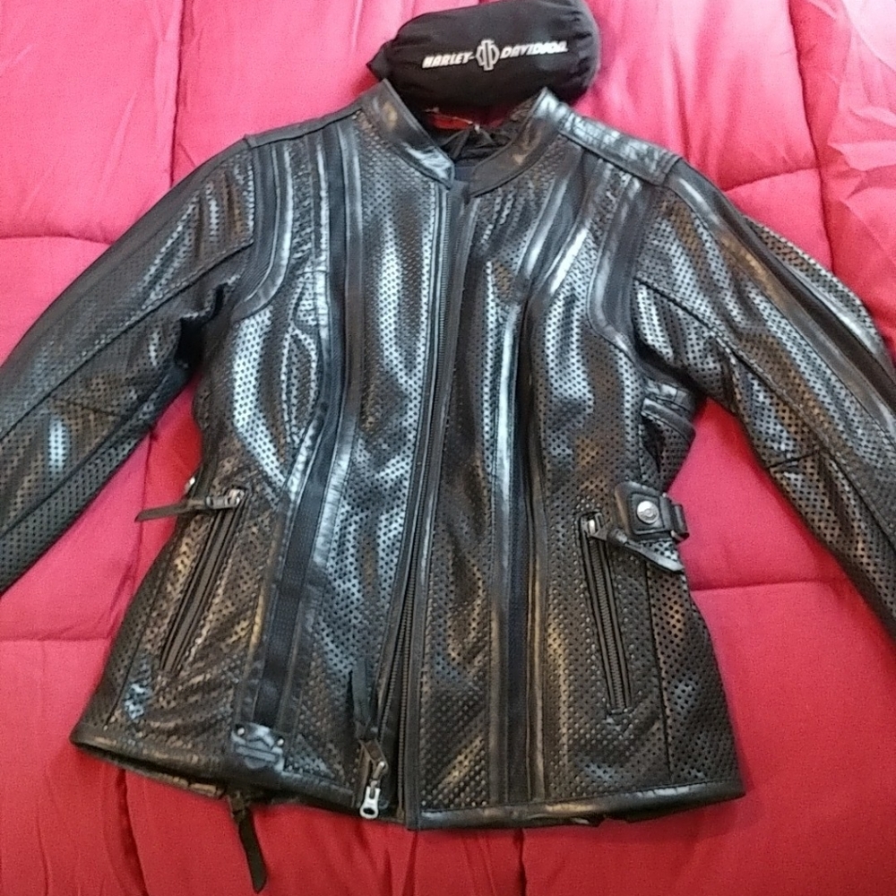 SELLING THIS WEEKEND NWT Harley Leather Jacket